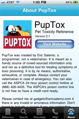 ScreenShot of PupTox